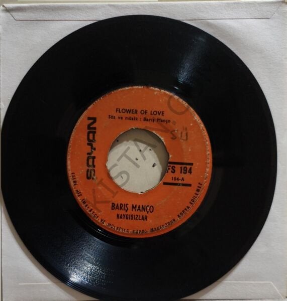 Barış Manço & Kaygısızlar & Flower of Love - Boğaziçi 45 LİK PLAK