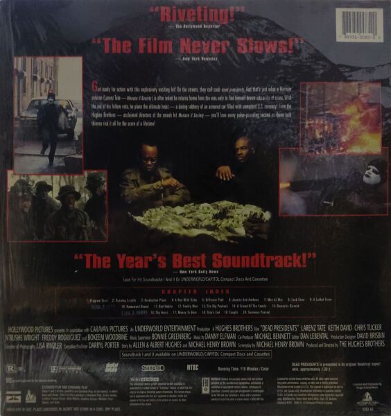 Dead Presidents Widescreen Edition - Lazerdisc