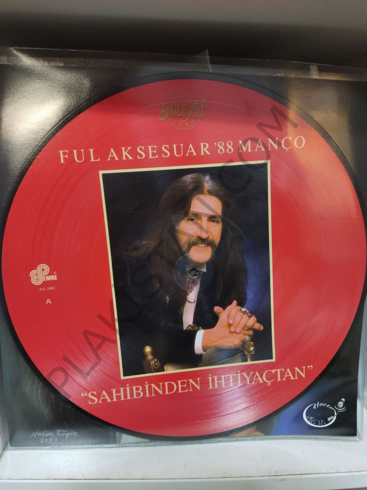 Barış Manço – Ful Aksesuar '88 Manço ''Sahibinden İhtiyaçtan- Picture plak LP