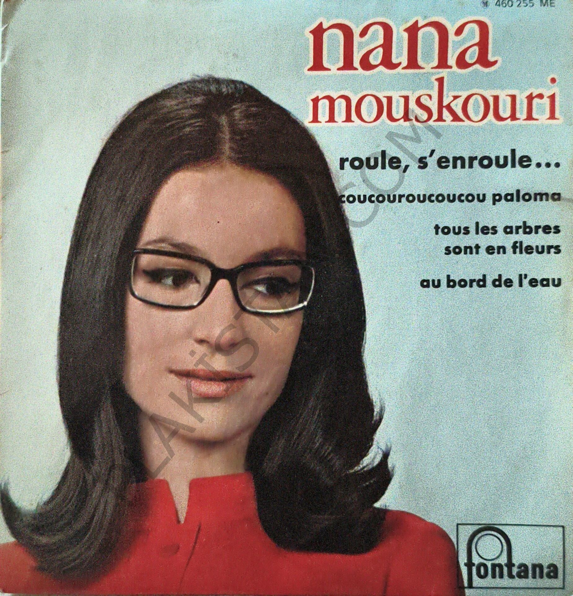 Nana Mouskouri – Roule, S'enroule... 4 ŞARKI EP PLAK