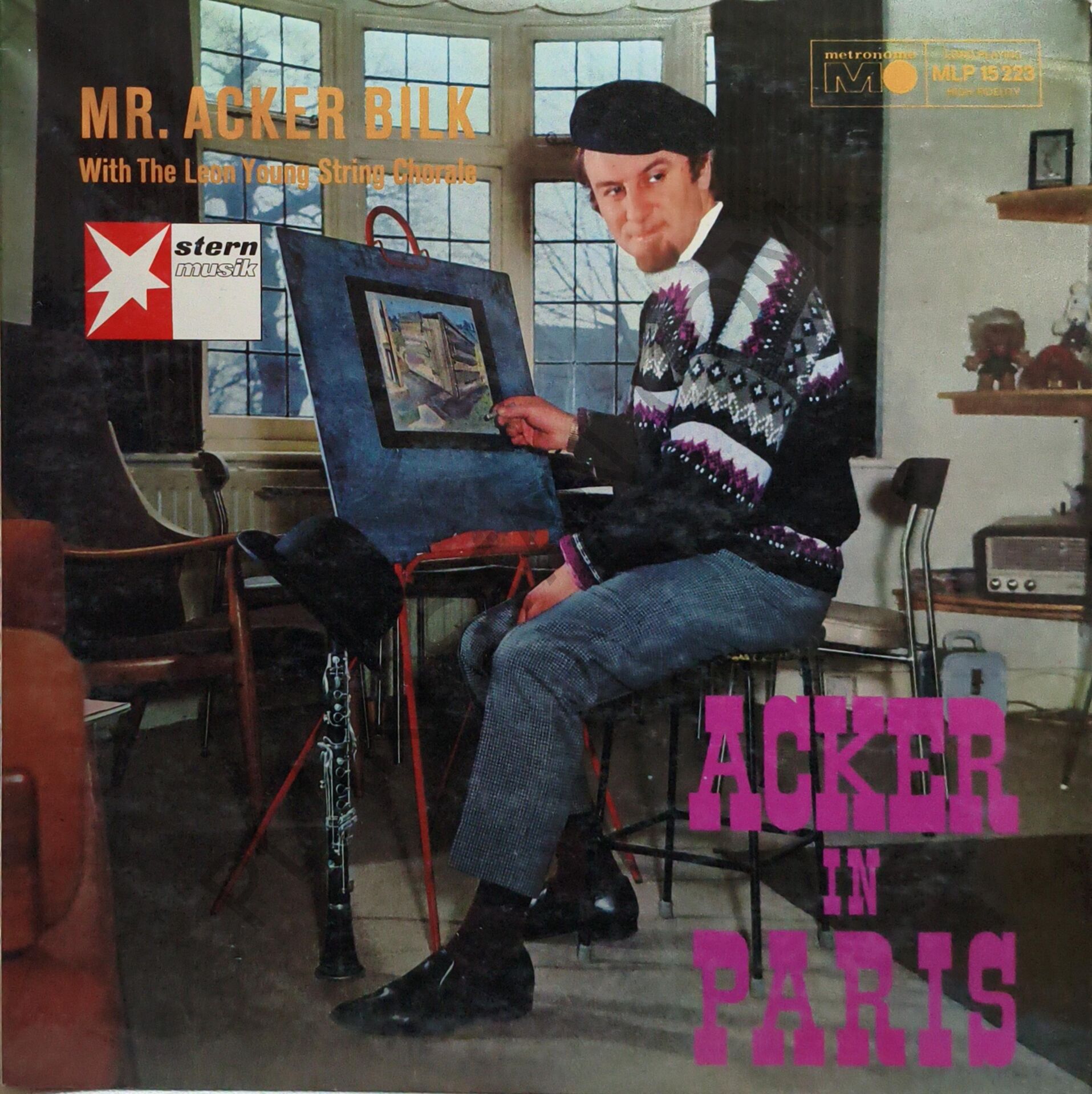 Mr. Acker Bilk* With The Leon Young String Chorale – In Paris LP PLAK