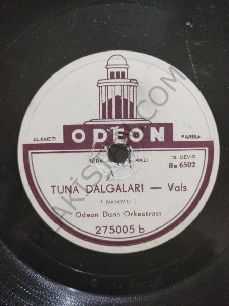 Viyana Bohem Orkestrası -Tuna Dalgaları - 78 devir taş plak