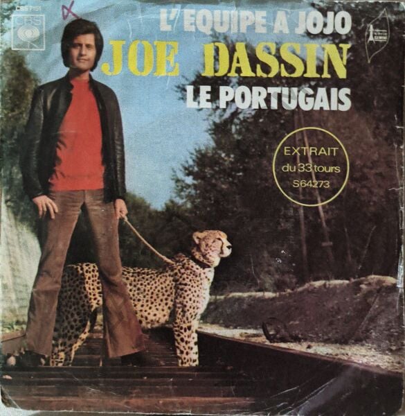 Joe Dassin – L'equipe A Jojo / Le Portugais 45 LİK PLAK