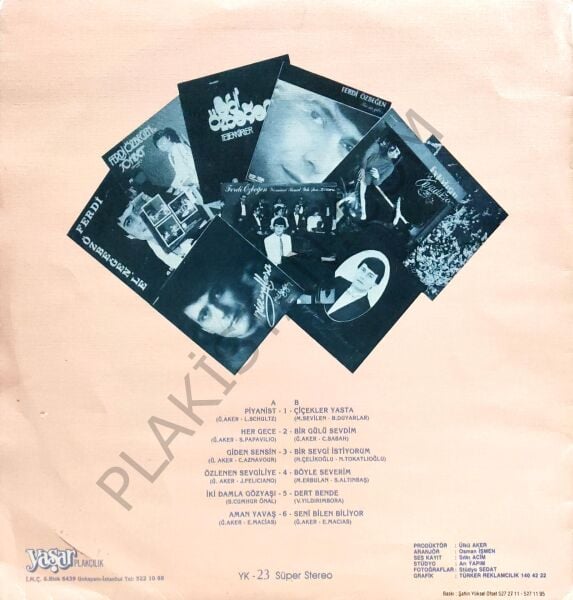 Ferdi Özbeğen Piyanist LP