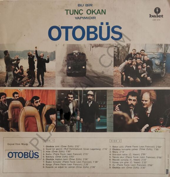 TUNÇ OKAN - OTOBÜS - LP