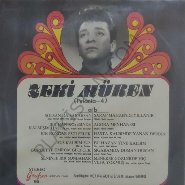 Zeki Müren Pırlanta 4 LP PLAK