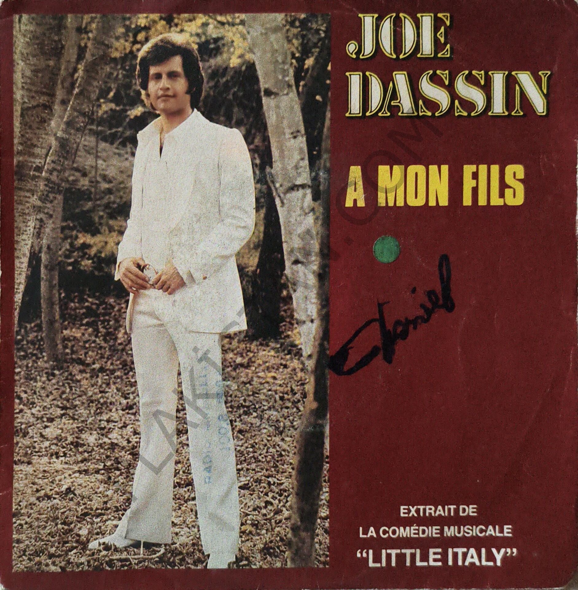 Joe Dassin – A Mon Fils 45 LİK PLAK