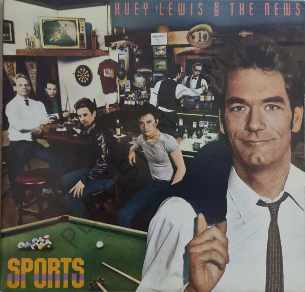 Huey Lewis And The News* – Sports LP PLAK