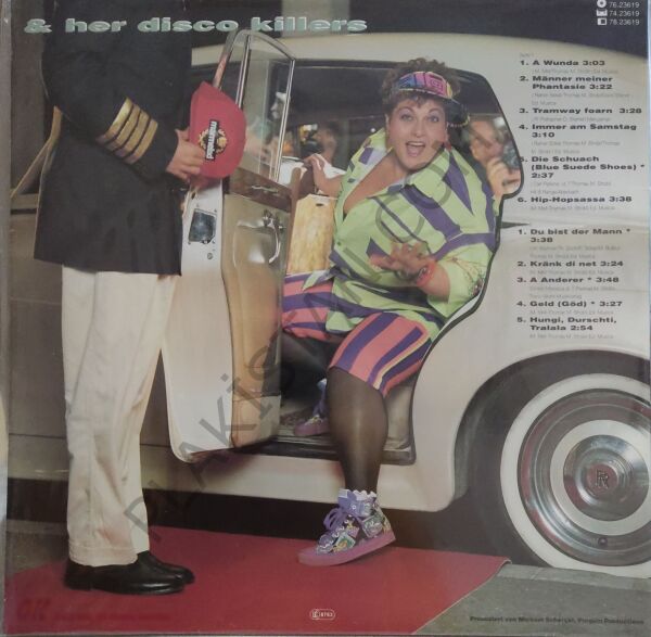 Jazz Gitti & Her Disco Killers* – A Wunda LP PLAK