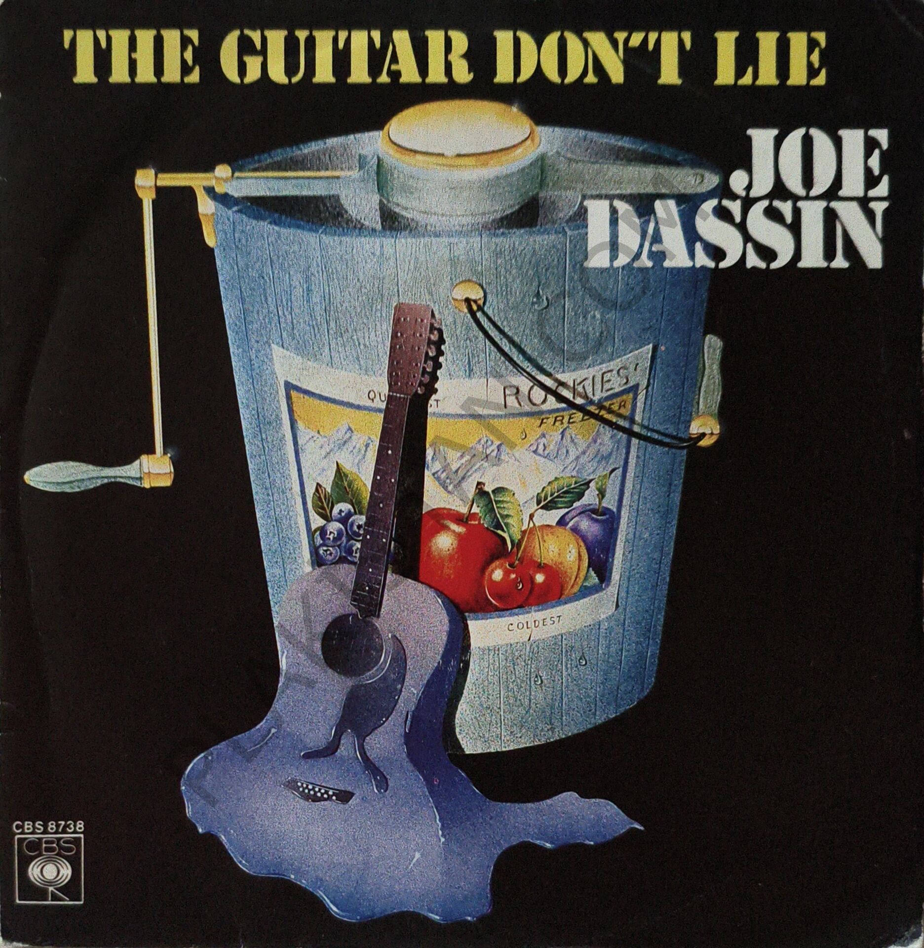 Joe Dassin – The Guitar Don't Lie 45 LİK PLAK