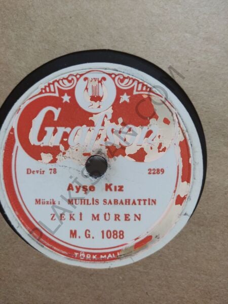 Zeki Müren - Ayşe Kız - 78 Devir Taş Plak