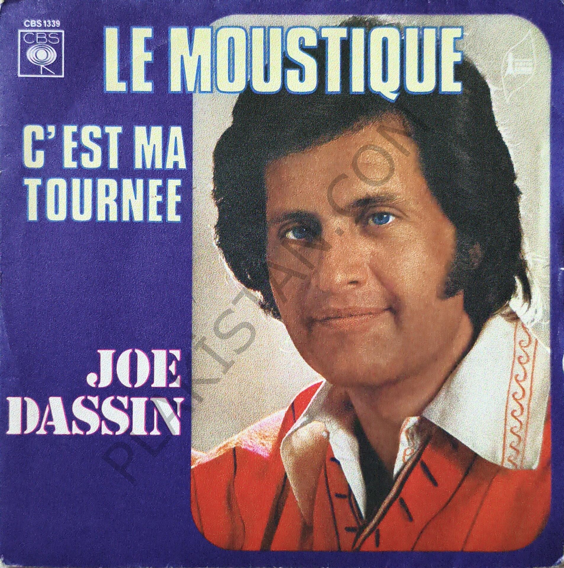 Joe Dassin – Le Moustique 45 LİK PLAK