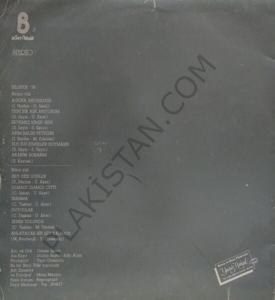 Nilüfer - 79 LP PLAK