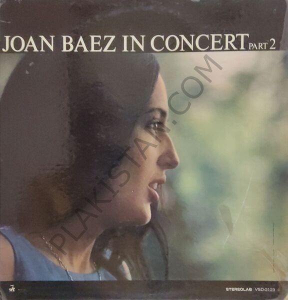 JOAN BAEZ IN CONCERT Part 2 1963 LP PLAK