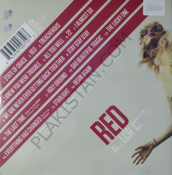 TAYLOR SWIFT – RED- LP