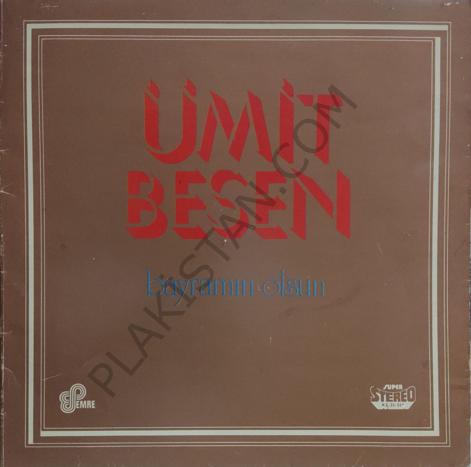 Ümit Besen Bayramın Olsun LP PLAK