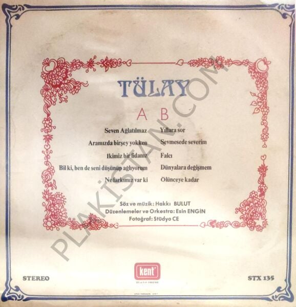 Tülay Seven Ağlatılmaz LP