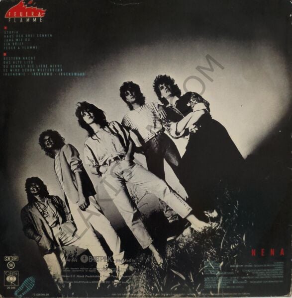 Nena – Feuer Und Flamme LP Plak