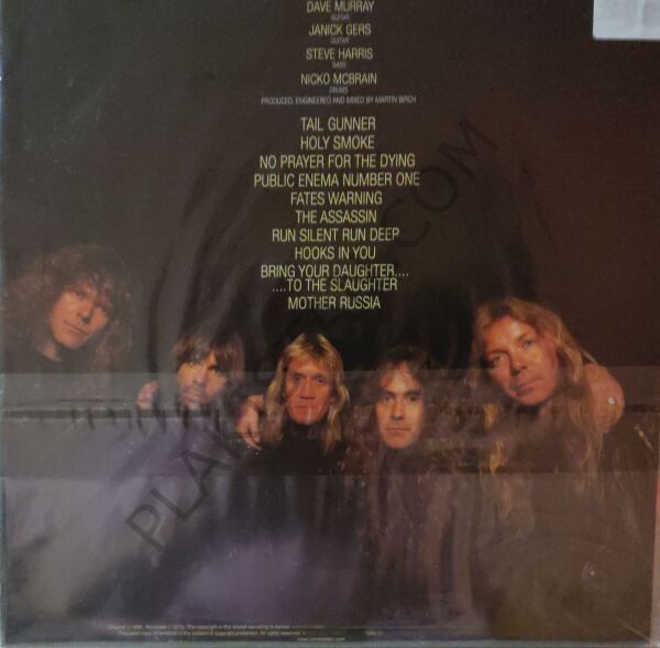 IRON MAIDEN - NO PRAYER FOR THE DYING - LP