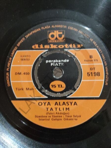 Oya Alasya - Safinaz 45 lik PLAK