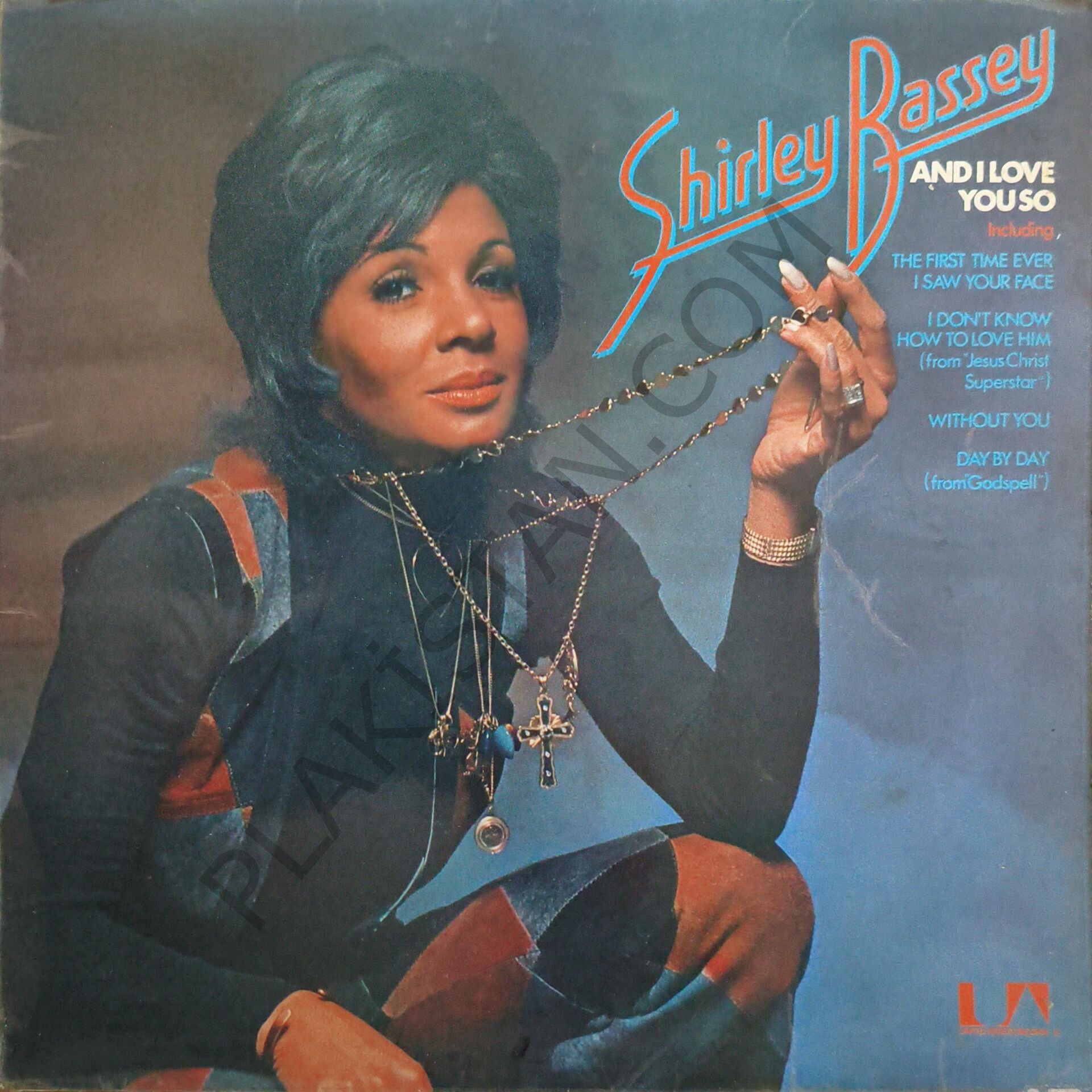 SHIRLEY BASSEY - AND I LOVE YOU SO LP PLAK