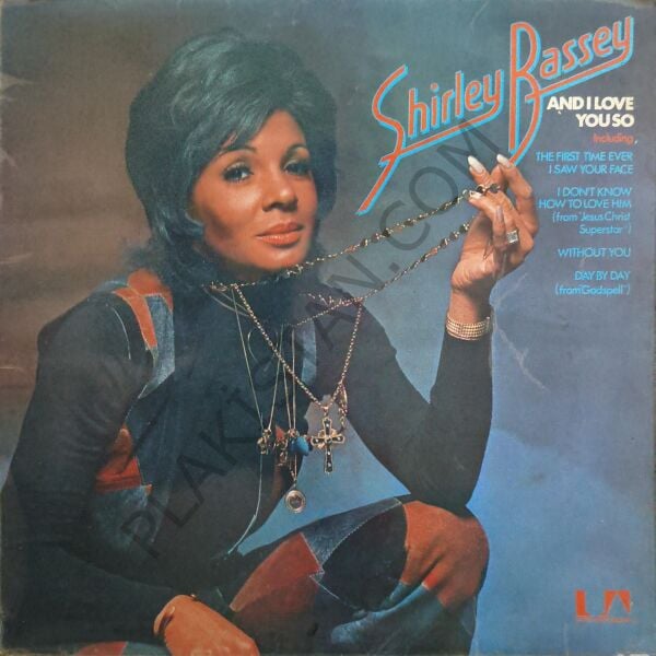 SHIRLEY BASSEY - AND I LOVE YOU SO LP PLAK