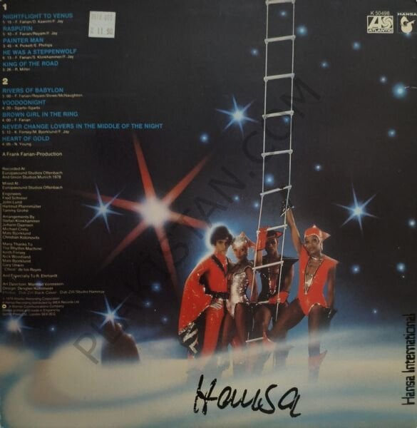 Boney M. – Nightflight To Venus ( Açılır Kapak ) LP PLAK