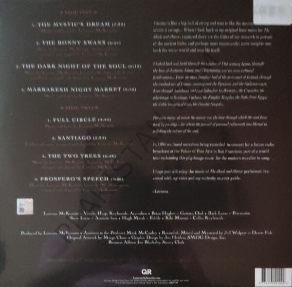 Loreena McKennitt – The Mask And Mirror Live LP