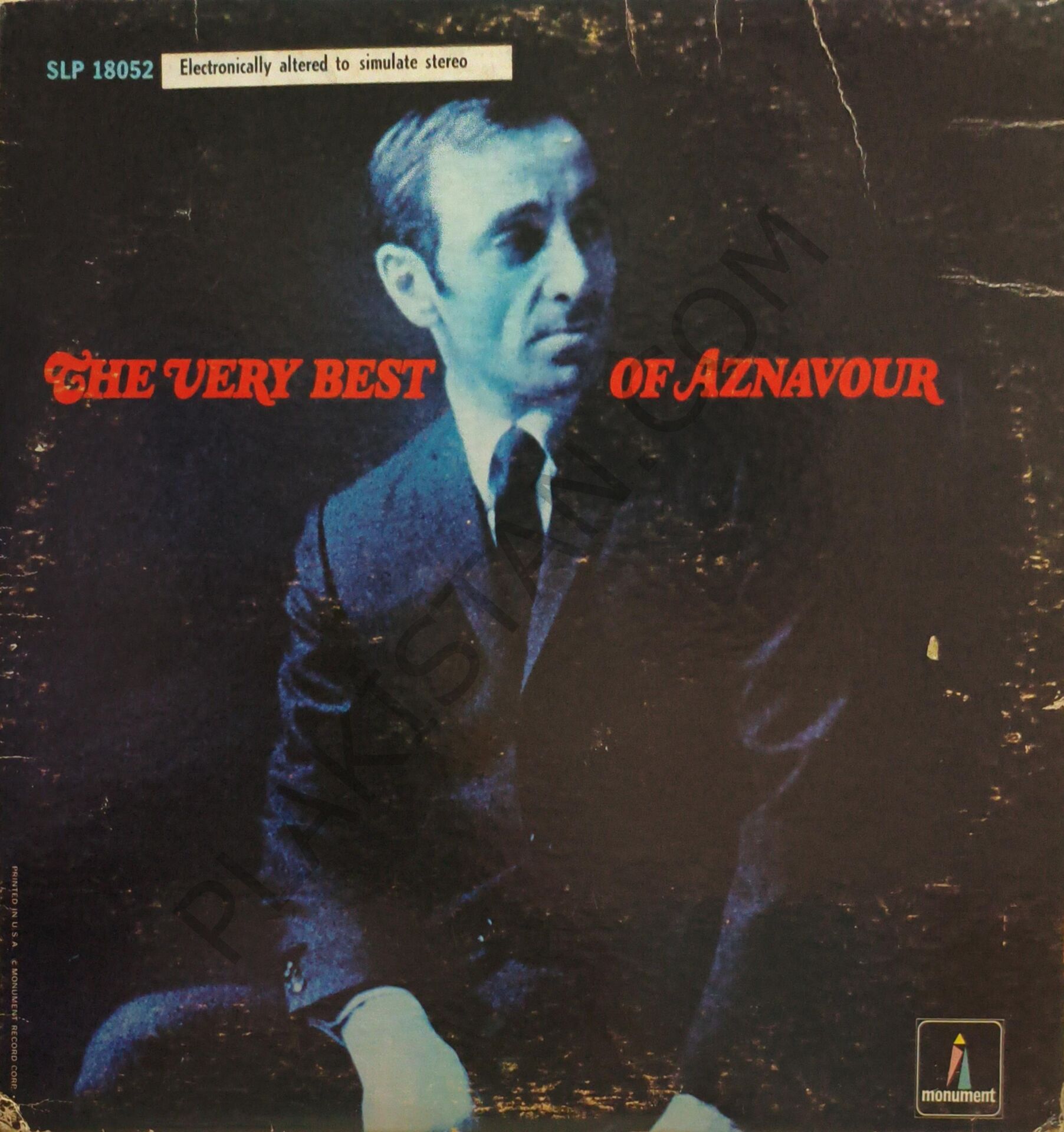 Charles Aznavour – The Very Best Of Aznavour LP PLAK