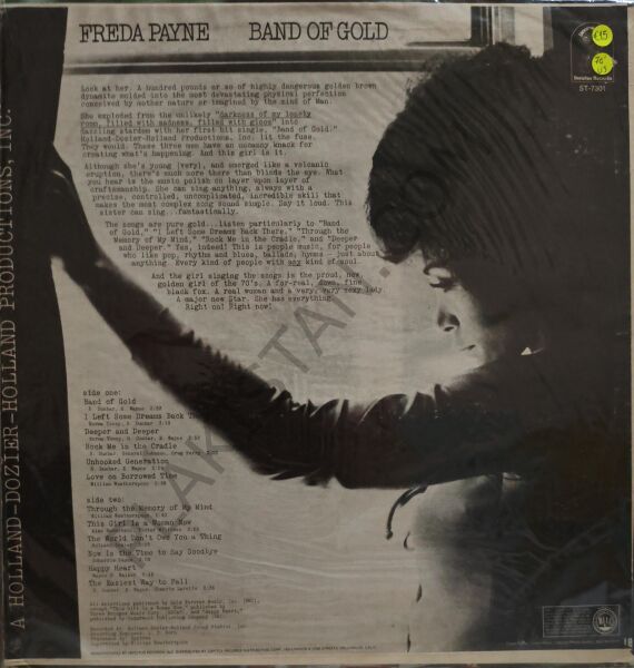 Freda Payne – Band Of Gold LP PLAK