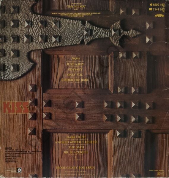 Kiss – Music From The Elder LP PLAK