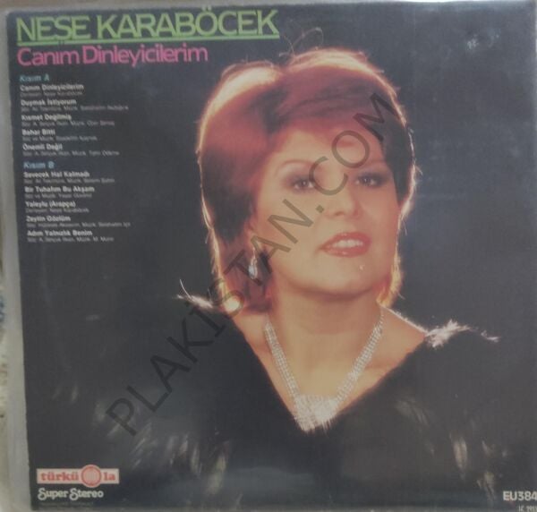 Neşe Karaböcek - Canım Dinleyicilerim Alman Baskı LP PLAK