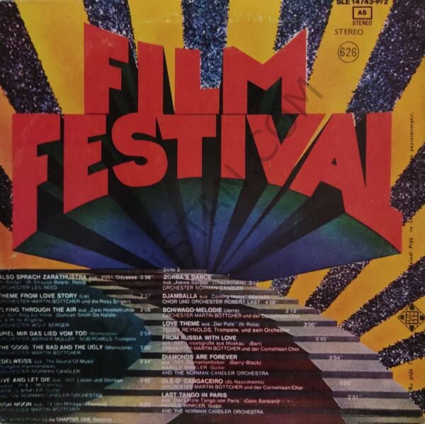 Film Festival 16 Golden Film Hits LP PLAK