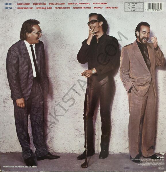 Huey Lewis And The News* – Fore! LP PLAK