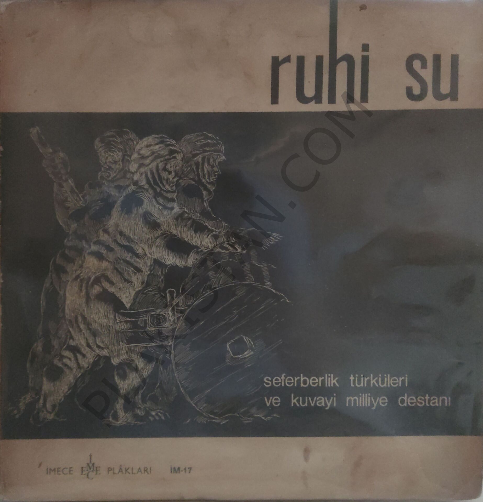 Ruhi Su Seferberlik Türküleri ve Kuvayi Milliye Destanı LP PLAK
