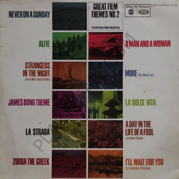 - GREAT FİLM THEMES NO 2 - LP PLAK