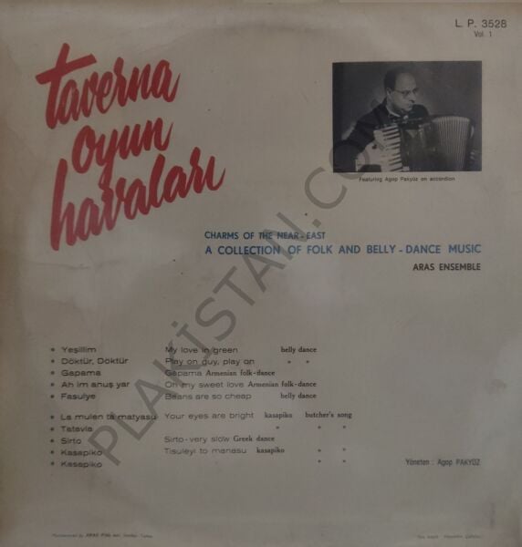 Taverna Oyun Havaları   LP PLAK