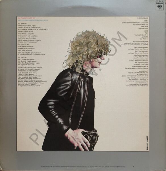 Ian Hunter – All American Alien Boy LP PLAK