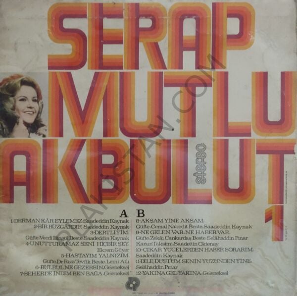 Serap Mutlu Akbulut LP PLAK