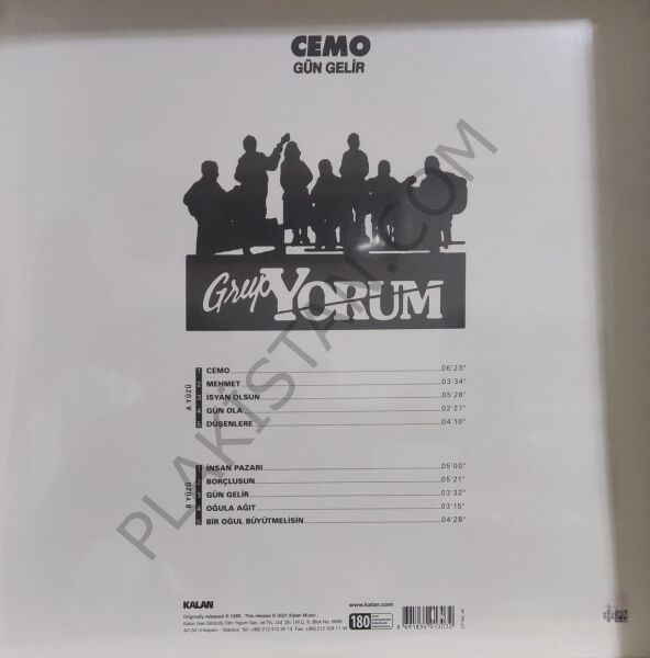 Grup Yorum - Cemo Gün Gelir - LP