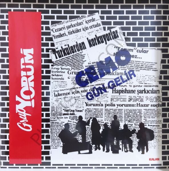 Grup Yorum & Cemo Gün Gelir - LP PLAK