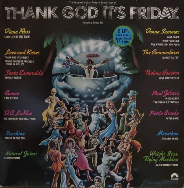Thank God It's Friday The Original Motion Picture Soundtrack Of 3 LP PLAK