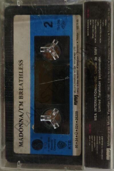 Madonna – I'm Breathless (Music From And Inspired By The Film Dick Tracy) kaset